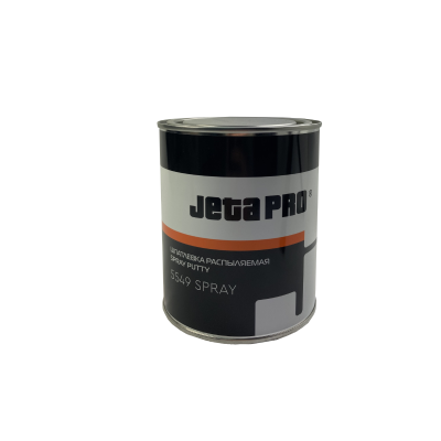 5549 Шпатлевка пневмораспыляемая Spray светло-серая 1,2кг + отв.,Jeta Pro