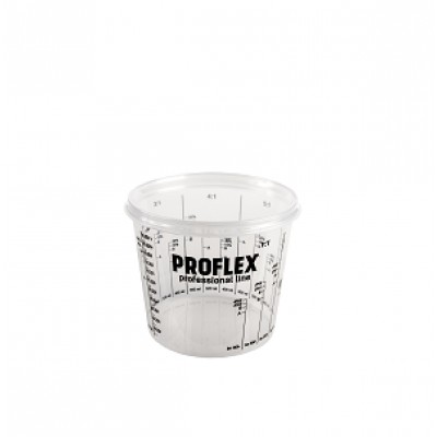 Емкость пластиковая мерная Proflex 1,4л + крышка, Химик