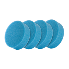 Полировальный диск средней жесткости гладкий 80мм х 25мм голубой, Hanko