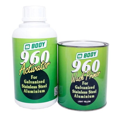 960 Кислотный грунт HB Body Wash Primer 1:1 1л + отвердитель 1л, HB Body