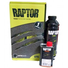 Покрытие Raptor комплект 1л черный, U-Pol