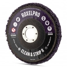 Зачистной круг Clean&Strip II на оправке черный 125х13х22мм, Expert