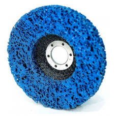 Зачистной круг Clean&Strip II на оправке синий 125х13х22мм, Expert