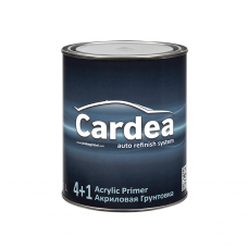 Грунт акриловый Acrylic Primer 4+1 черный 3л, Cardea