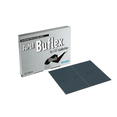 Листы Super Buflex DRY на липучке 130мм х 170мм P3000 Black, Kovax