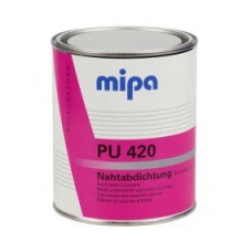 Герметик для нанесения кистью PU 420 Seam Sealer Brushable серый 1кг, Mipa