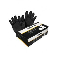 808JSN Нитриловые перчатки черные одноразовые уп./100шт размер M, Jeta Pro